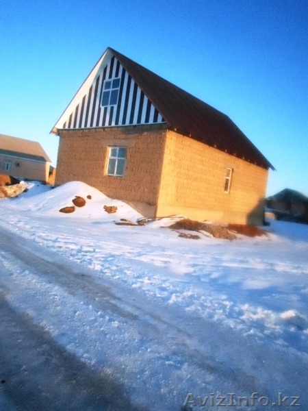 Продам недостроенный дом в ДОРОЖНИКЕ 10 сот газ/свет/водопровод - Изображение #1, Объявление #841527