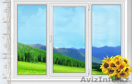 Пластиковые окна, витражи. - Изображение #1, Объявление #952717