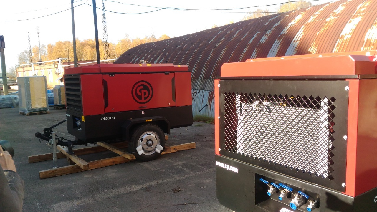 Дизельный компрессор Chicago Pneumatic CPS 350-175 - Изображение #1, Объявление #1731082