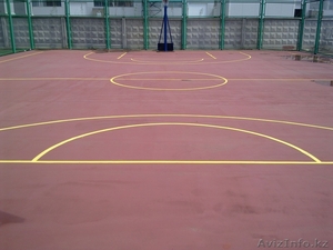 Резина каучуковое покрытие для спорт площадок 