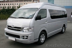 Пассажирские перевозки на комфортабельном микроавтобусе TOYOTA HIACE