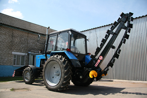 Экскаватор цепной с жестким отвалом