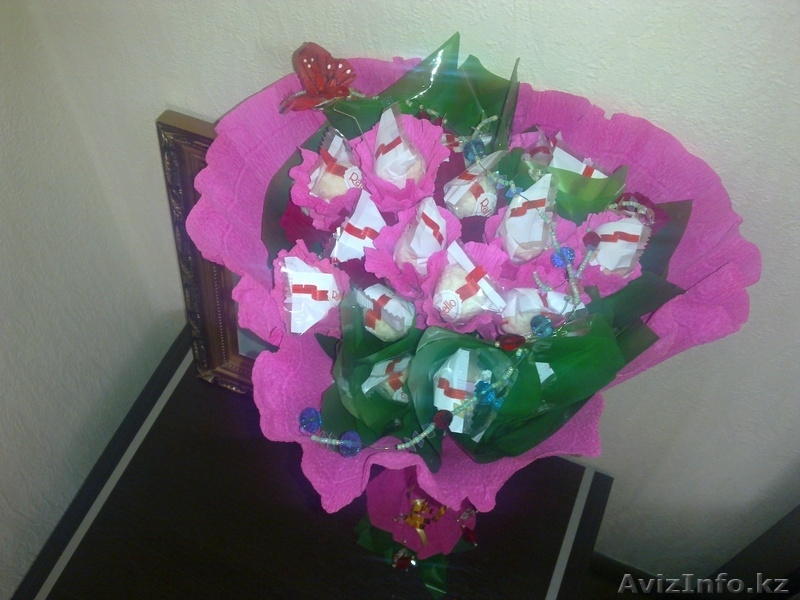 изготовление на заказ "сладких букетов" - Изображение #1, Объявление #618758