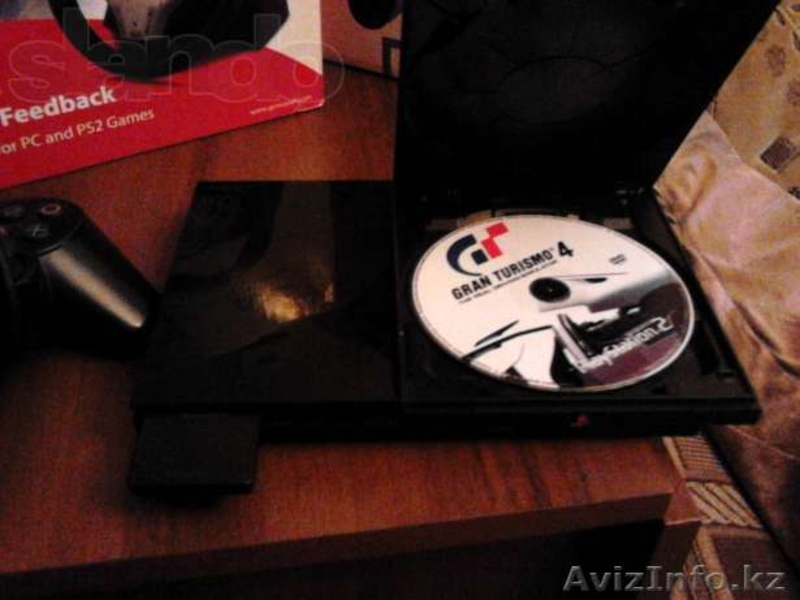 Продам или обменяю на смартфон консоль playstation 2   руль 2 in 1 - Изображение #1, Объявление #1022741