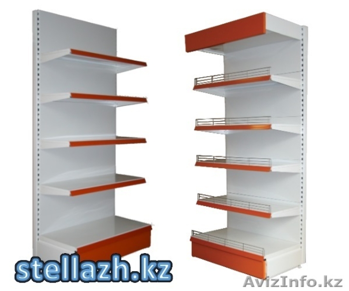 Торговый стеллаж для магазина, Cкладские/Торговое/Выставочное стеллажи - Изображение #1, Объявление #1096657