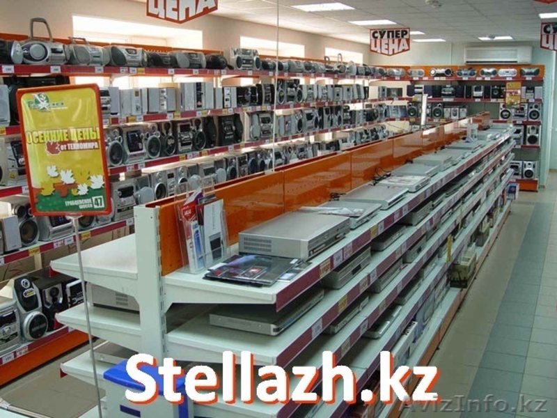 Торговое оборудование, торговый стеллаж для магазина, металлические - Изображение #2, Объявление #1096365