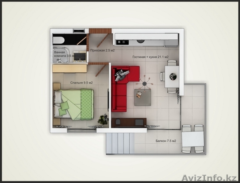 Квартира на  Средиземном море - Изображение #3, Объявление #1209000
